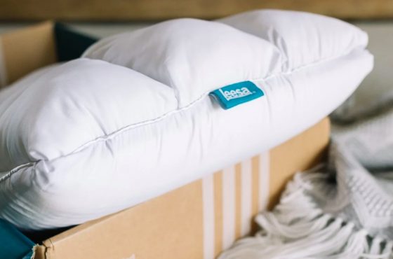 the leesa hybrid pillow